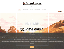 Tablet Screenshot of grifogomme.com